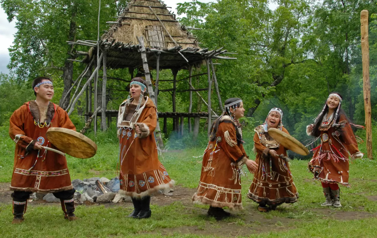 Koryaks of Tymlat Village