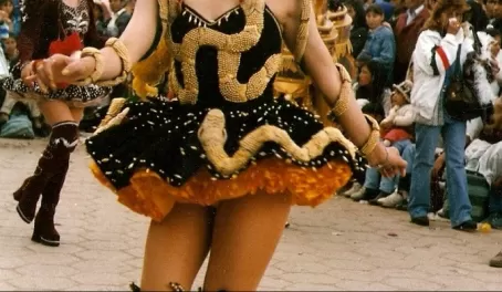 Dancer in Oruro