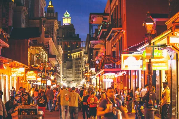 Explore the vibrant nightlight of New Orleans