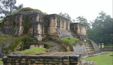 Iximche ruins, founded in 1463. It was the Kaqchiquel capital.