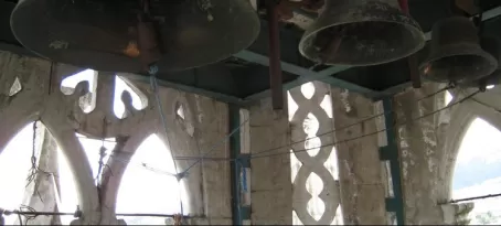 Ringing the bells in the Basilica