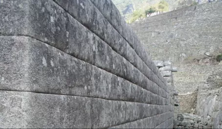 Incredible stonework of Machu
