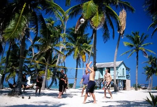 Volleyball and other activities