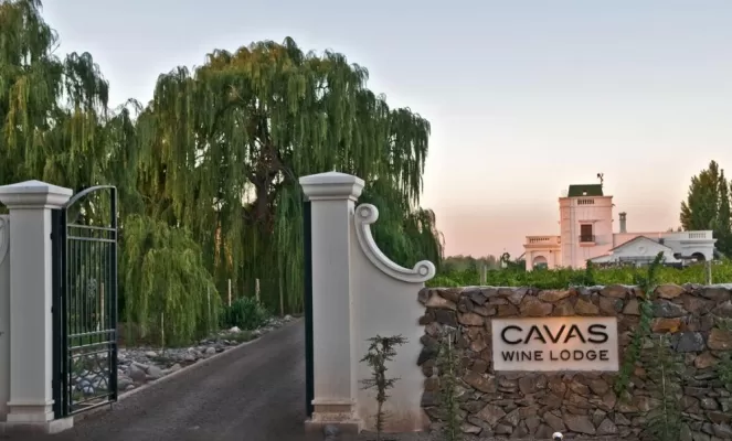 Cavas Wine Lodge Entrance