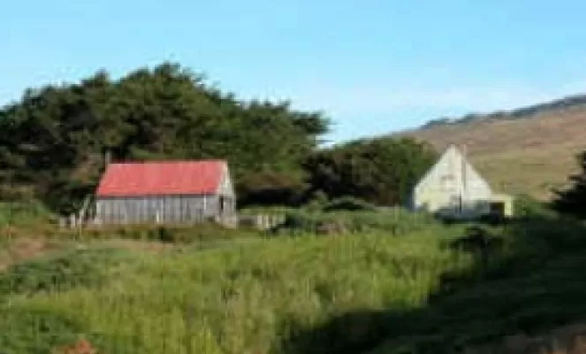 Accommodations are on the Islands farm