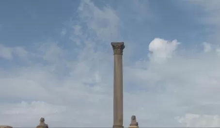 Pompey's Pillar in Alexandria