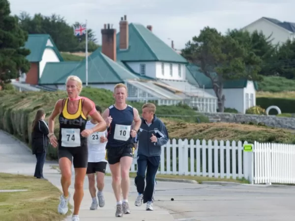 Stanley Marathon in the Falklands