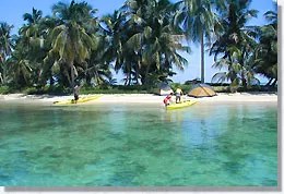 South Silk Cayes Base Camp