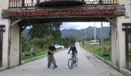 Exploring Vilcabamba, Ecuador by bike