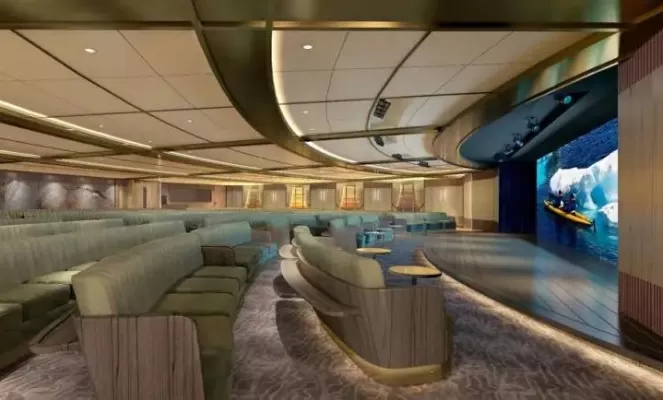 The Seabourn Venture Conference Hall