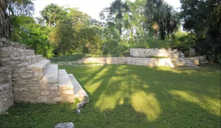 The Mayan residential site located on the property at Pook\'s