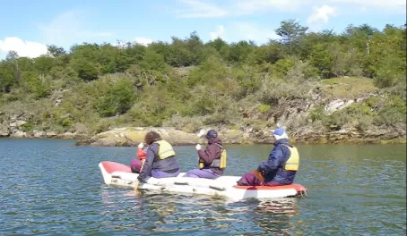 Canoeing in Tierra del Fuego National Park