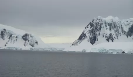Calm waters of Antarctica