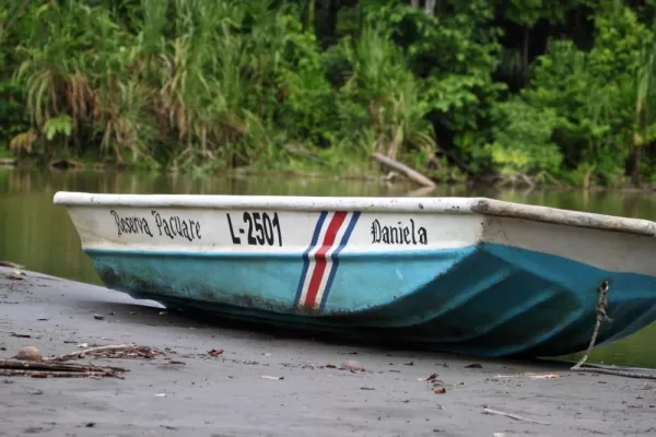 Daniela\'s boat at the Reserve