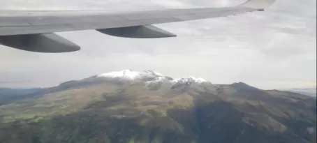Quito, Ecuador- Photo taken from plane
