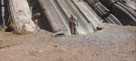Off the rock slides at Sacsayhuaman