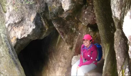 A cave-like passageway