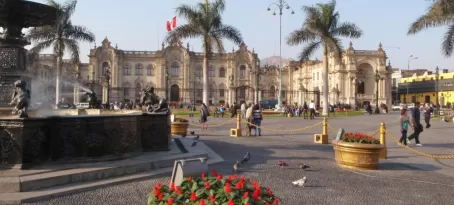 Plaza in Lima