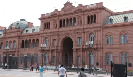 The Presidential Palace in Buenos Aires
