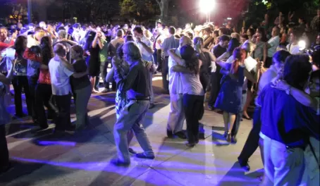 Friday night: Tango in the Park