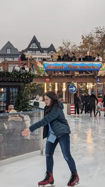 Ice Skating Cologne Christmas Market