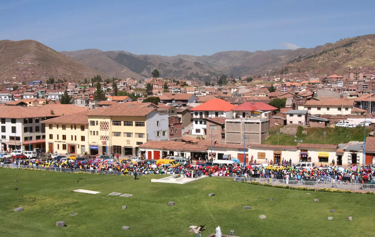 You will find that parades are a common occurrence in cities during your Peru travels