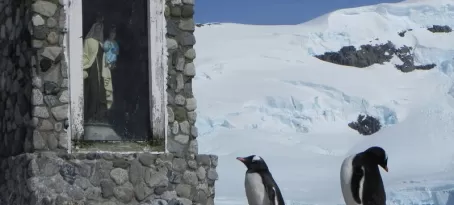 Penguins visit the saints