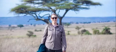 Kassandra on Safari - Serengeti National Park