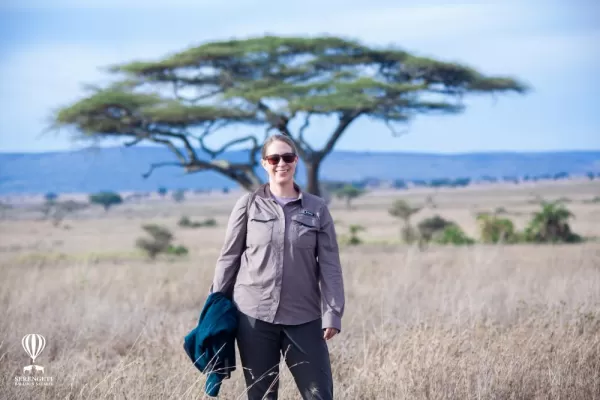 Kassandra on Safari - Serengeti National Park
