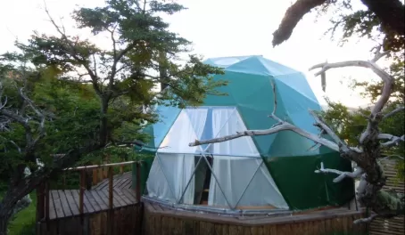 Cosy eco camp dome suite