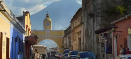 Antigua and the Volcano
