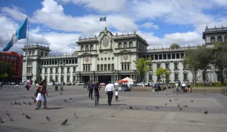 Palacio Nacional in Guatemala City.