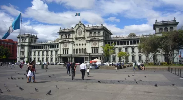 Palacio Nacional in Guatemala City.