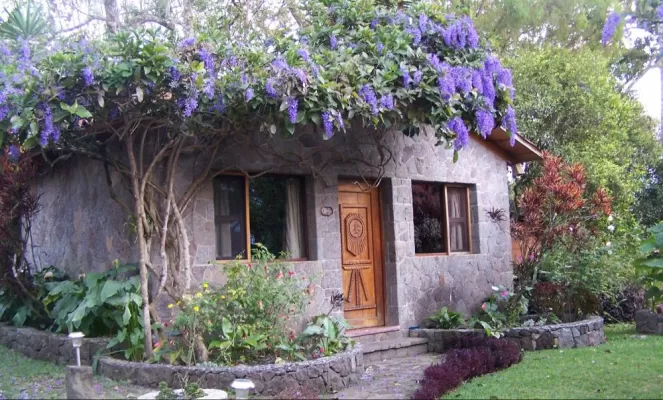 Our bungalow at Posada de Santiago