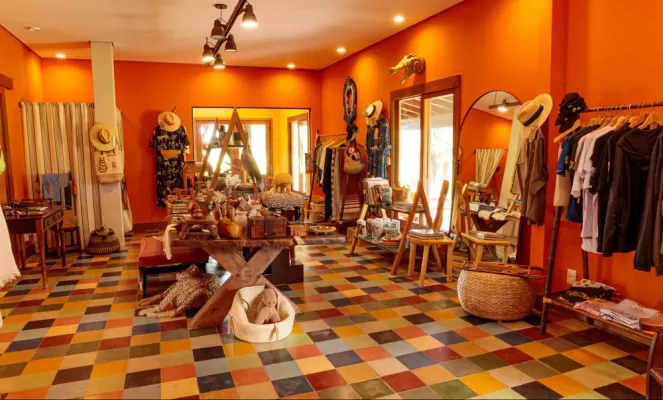 Store inside Caiman Lodge