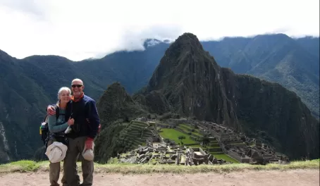 Finally at Machu Picchu