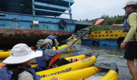 kayaking Puerto Ayora