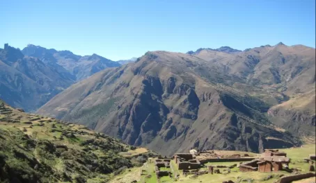 Our campsite for the night - Huchuy Qosqo ("Little Cusco")