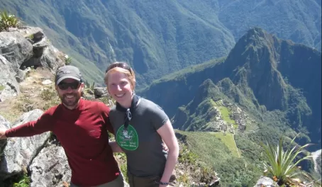 The best view of Machu Picchu