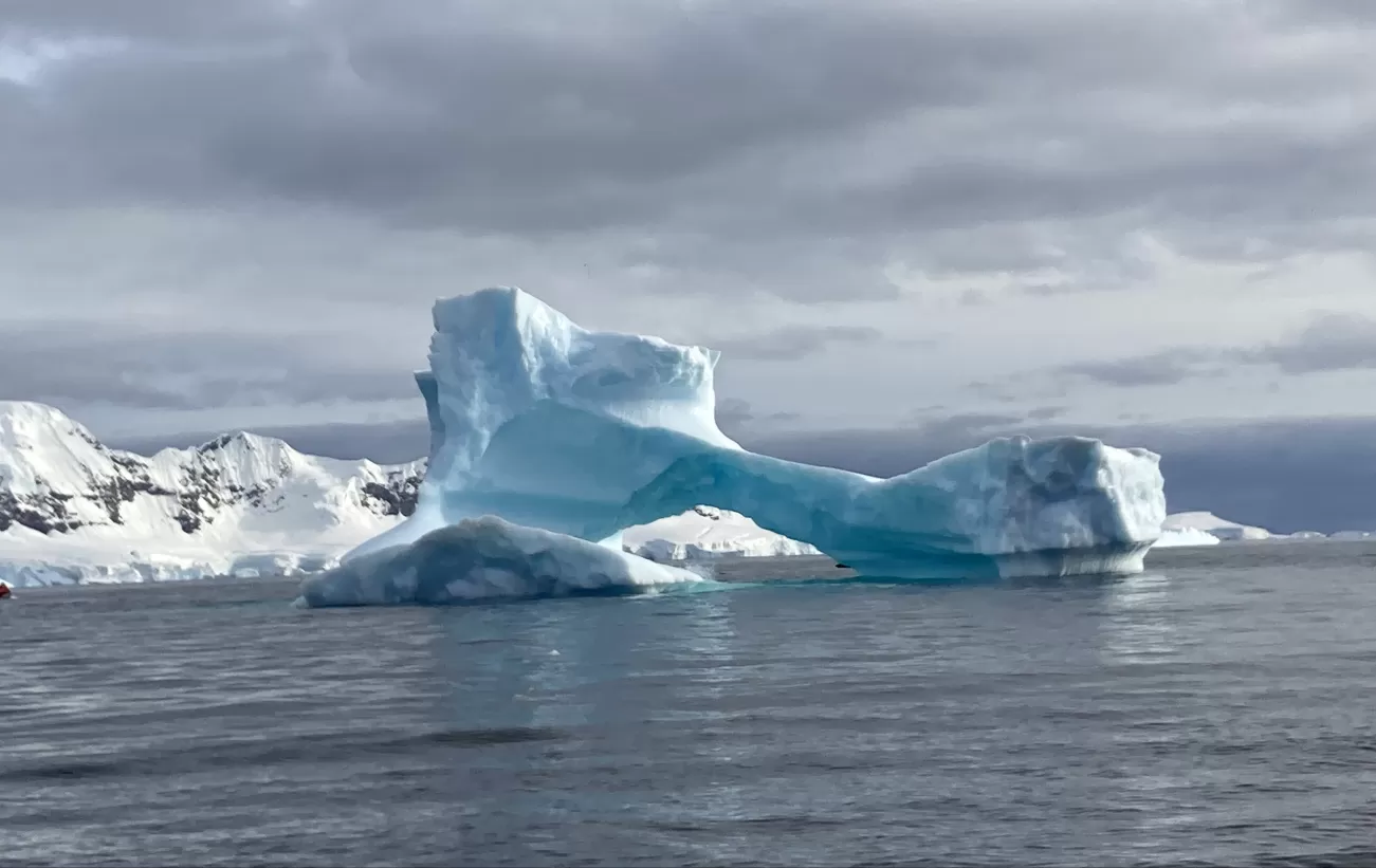 Ice Formations in Wilhelmina Bay Antarctica