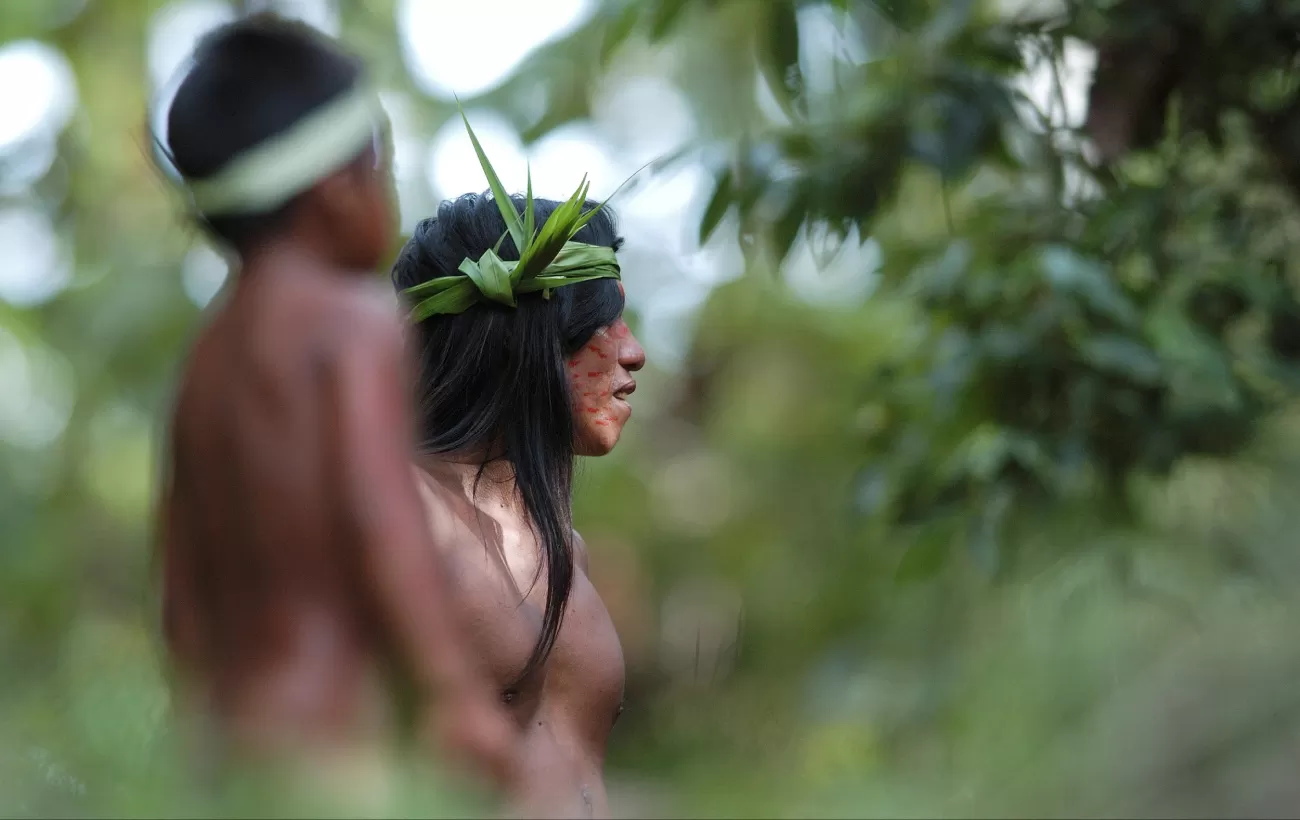 The locals at the Huaorani Community