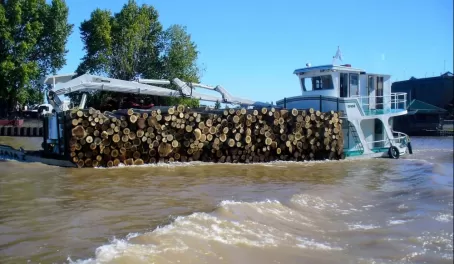 Log barge