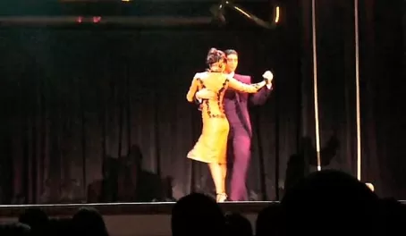 A tango show