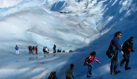 Walking the Glacier