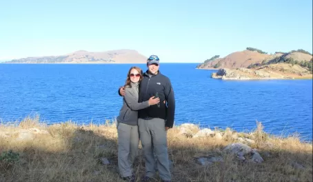 Taking it all in along Lake Titicaca