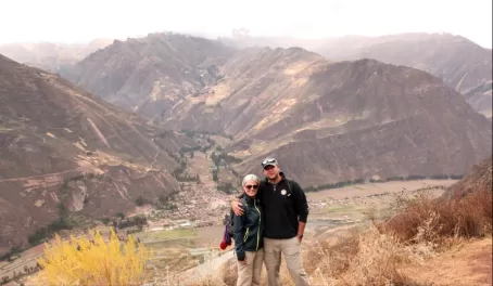 hiking to the Sacred Valley.