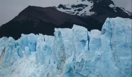 The vast Perito Moreno Glacier
