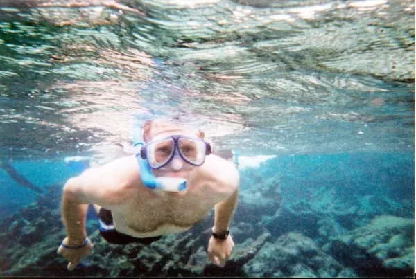 Snorkeling during a Belize vacation