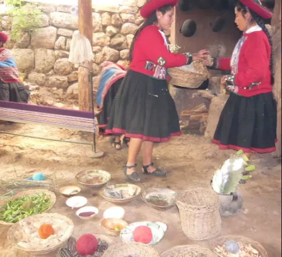 Locals in Peru