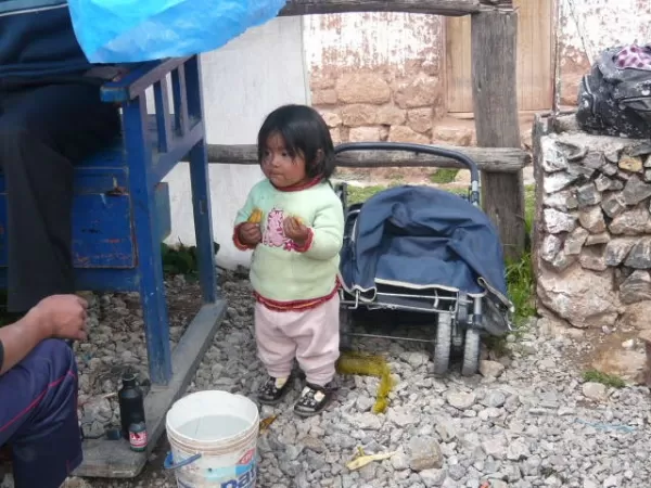 Child in Peru